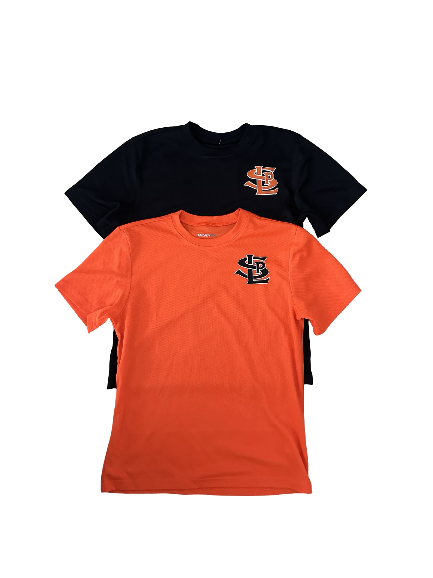 Small SLP chest logo Youth + Adult Athletic textured T