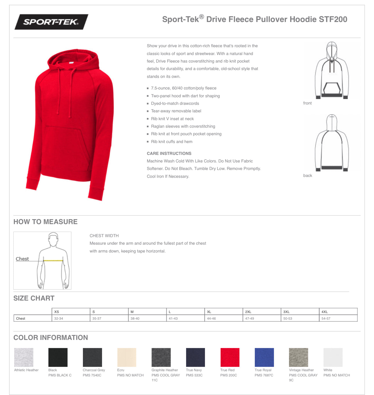 Adult S Hoody W Gold Star