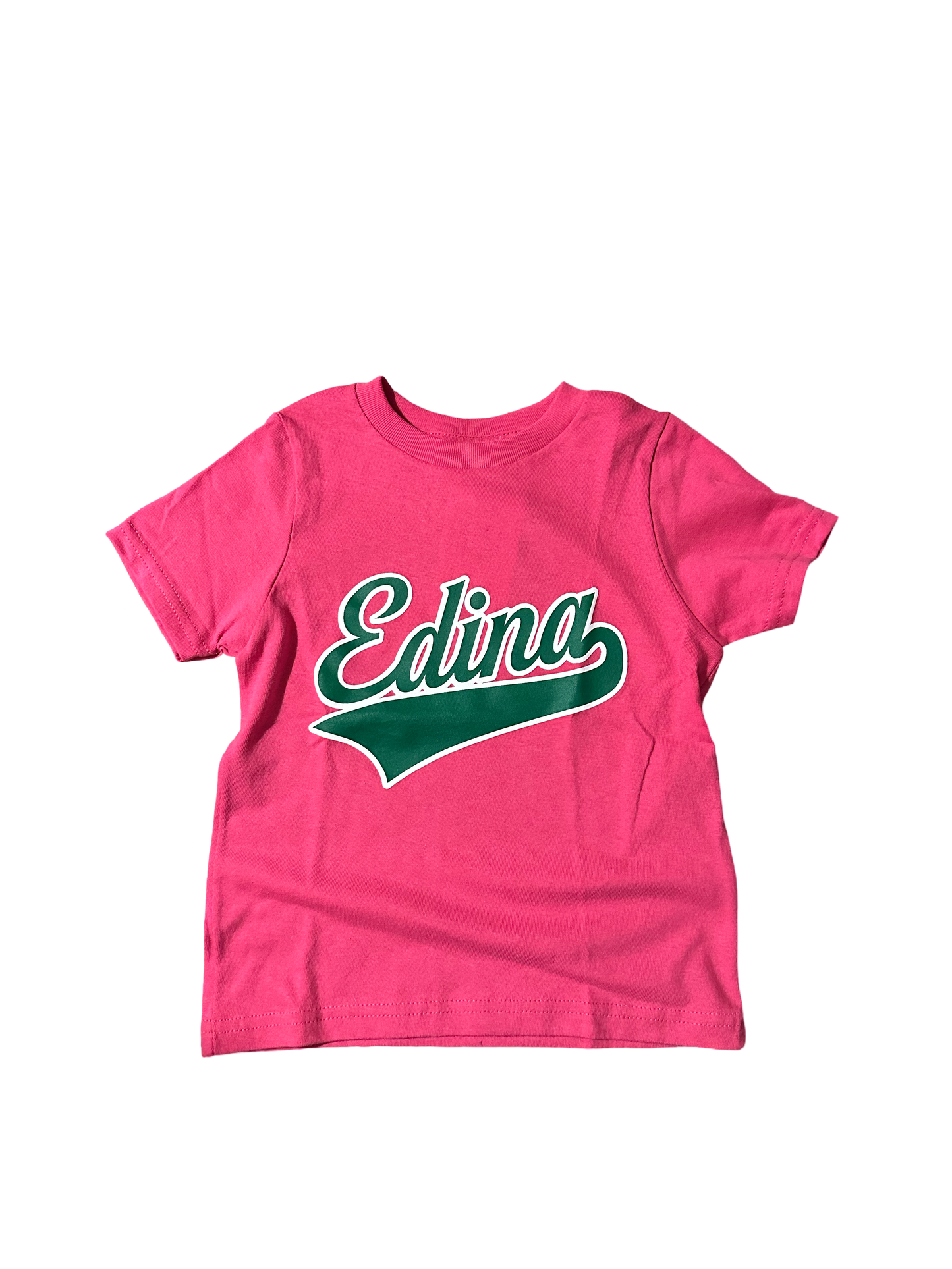 Littles + Youth Edina Pink T