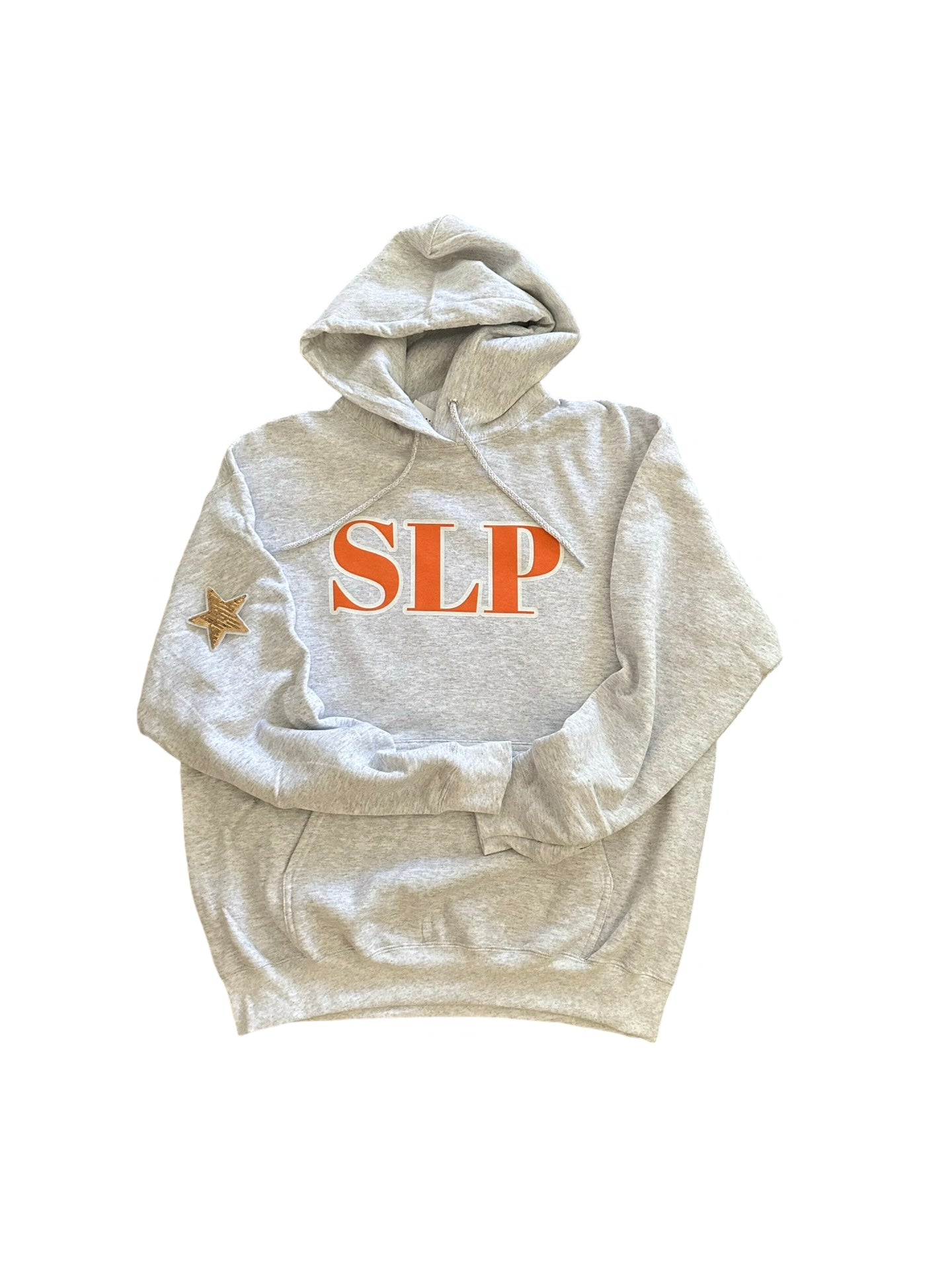 Bold SLP Grey Adult Hoody w Star