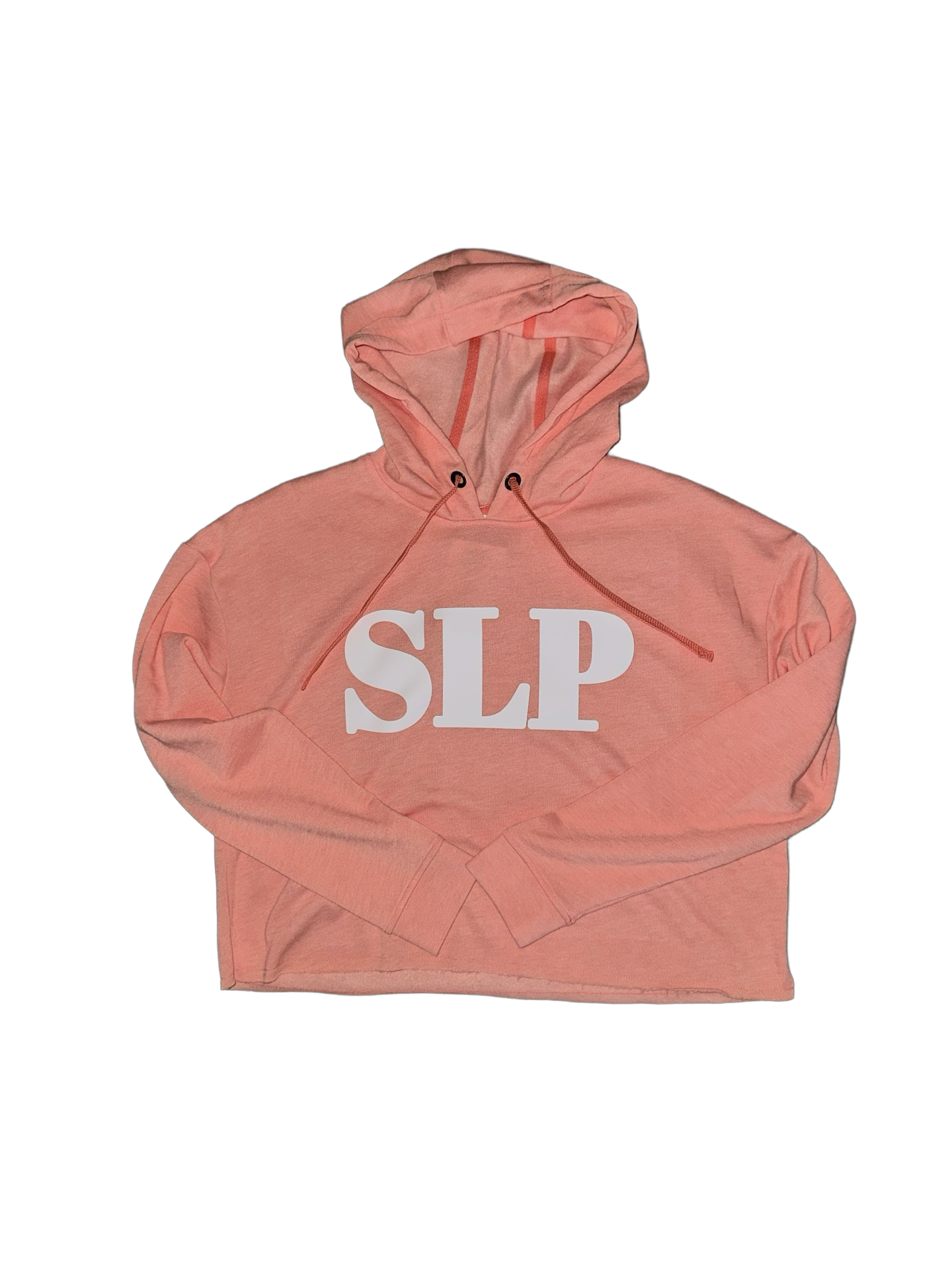 Bold SLP Peach Crop Hoody Soft + Thin