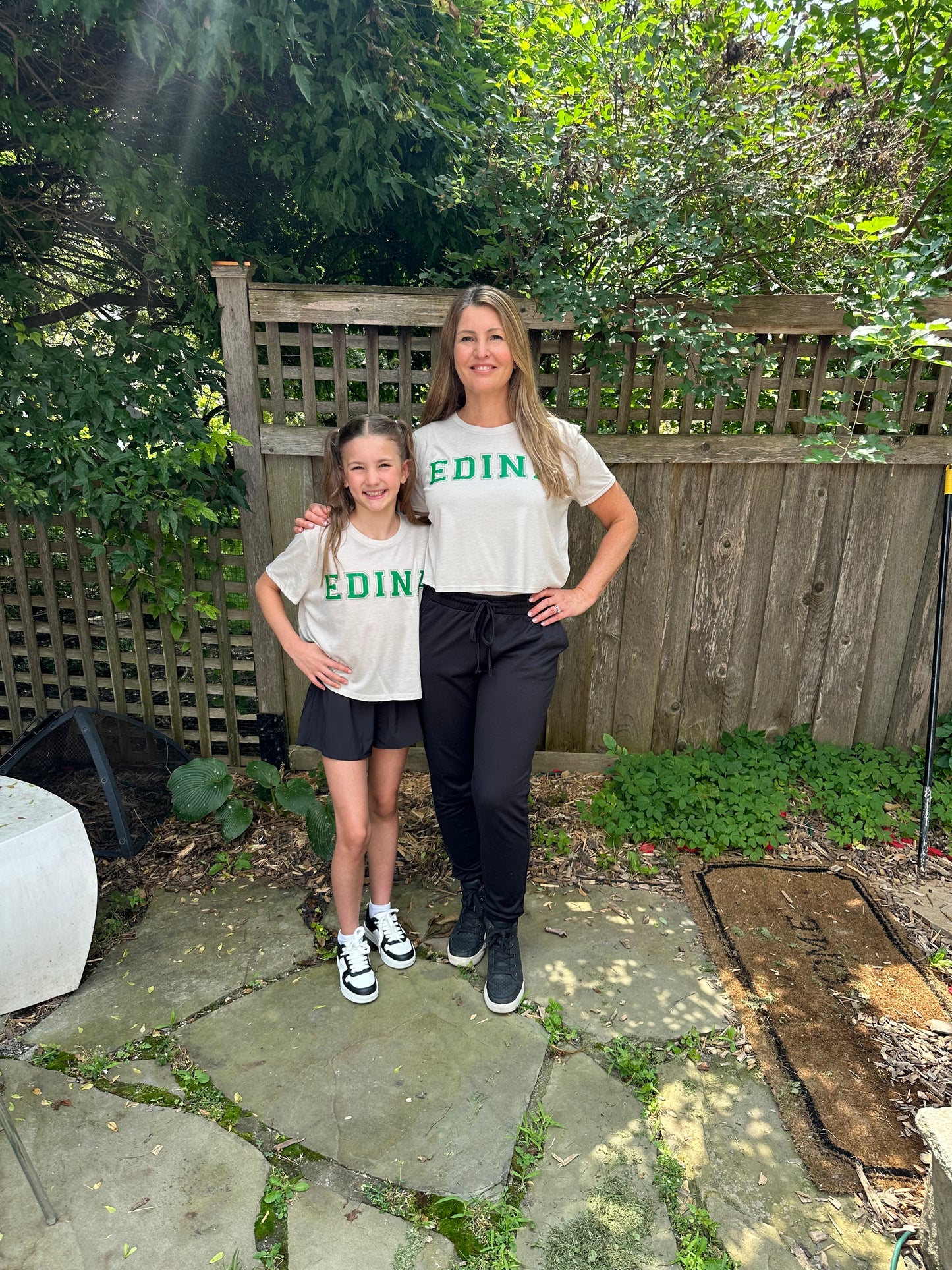Bella Crop T Green Edina