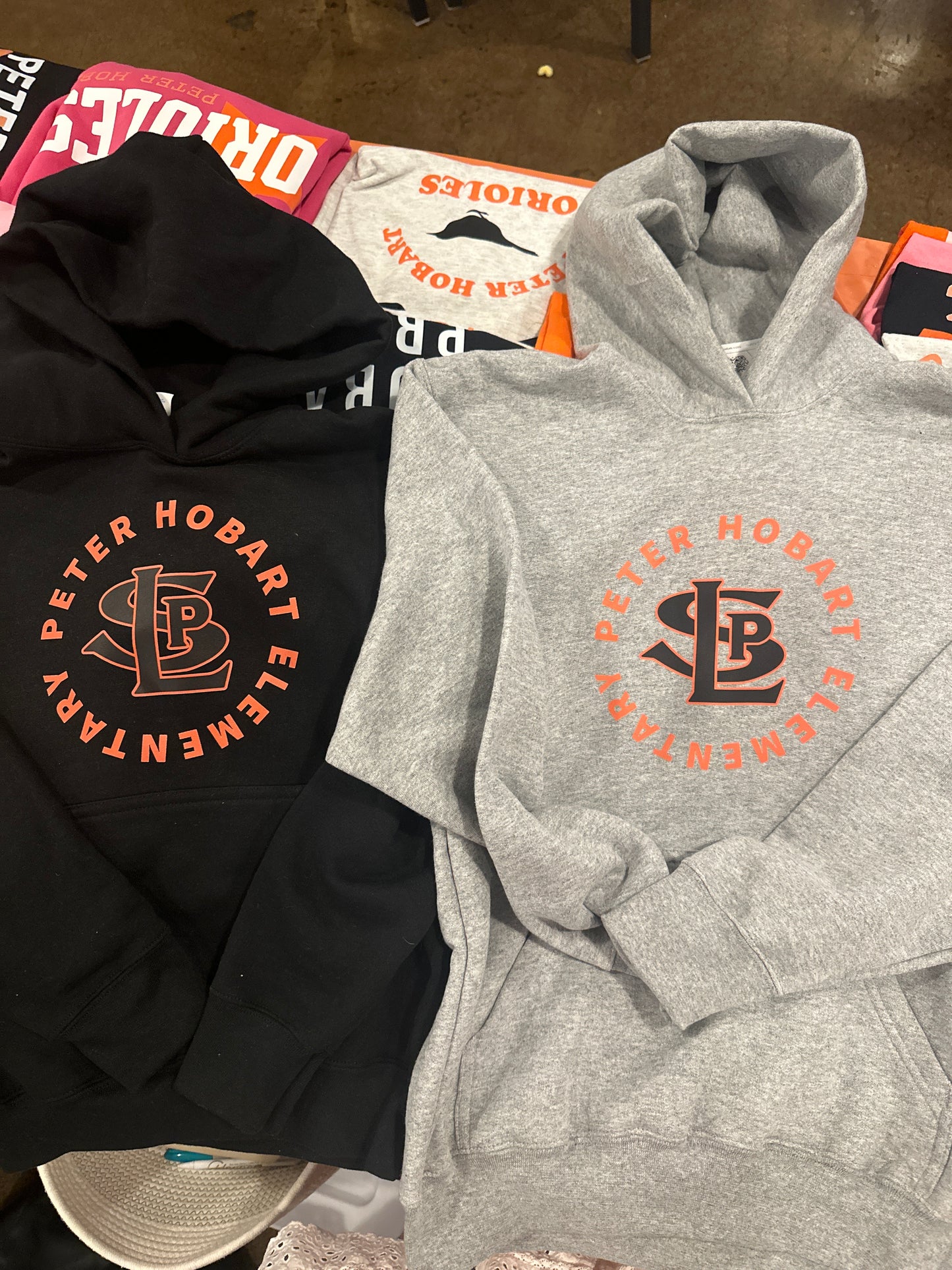 SLP Peter Hobart Black or Grey Youth Hoody