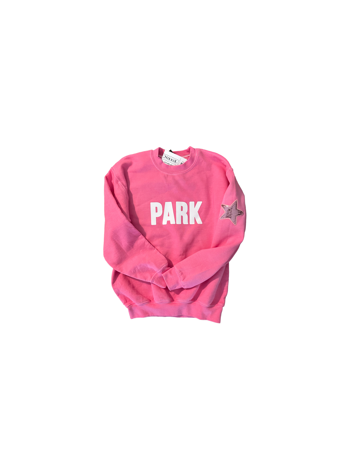 Park Youth + Adult Pink Crewneck