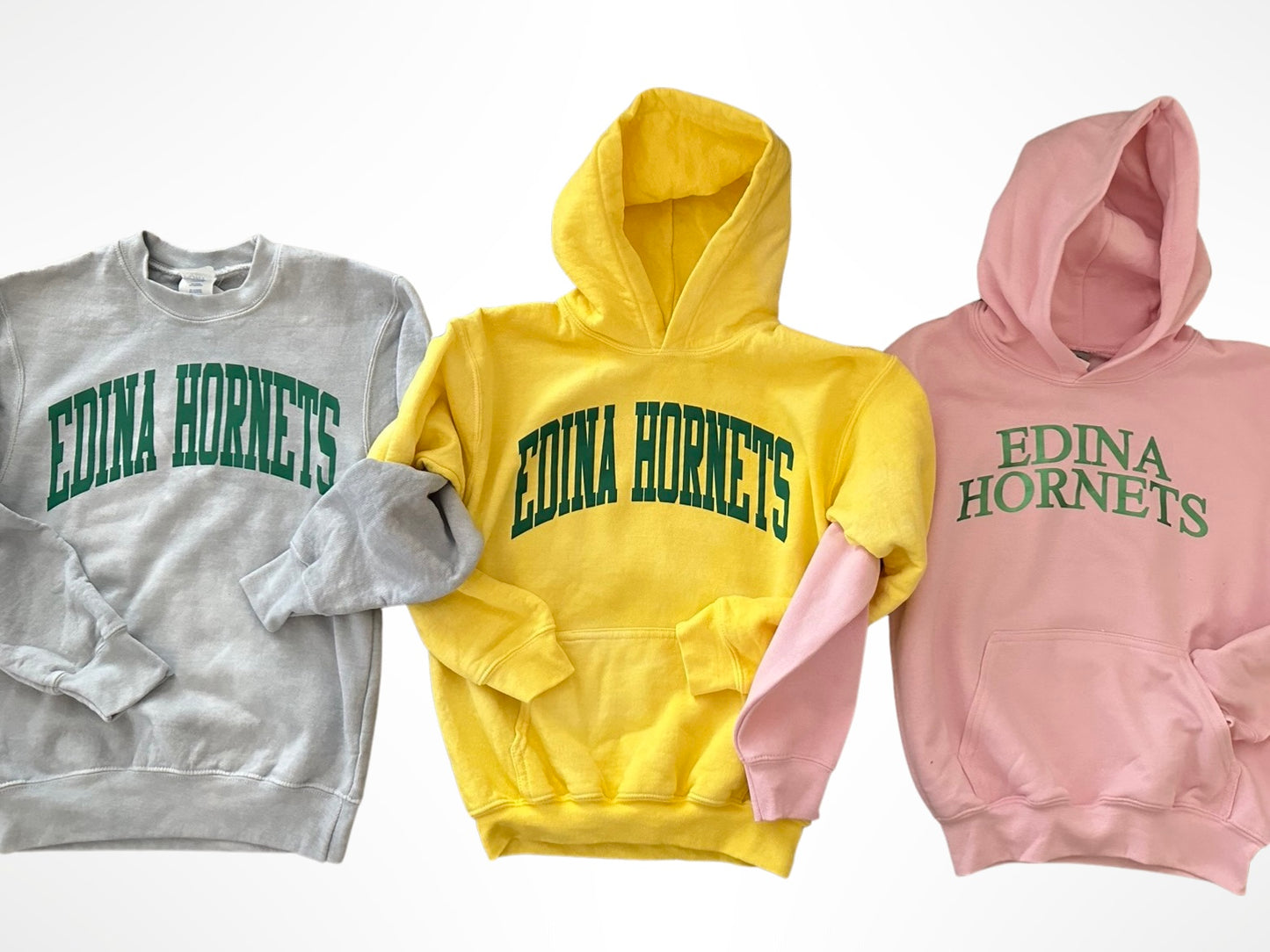 Youth Yellow Hoody Edina Hornets