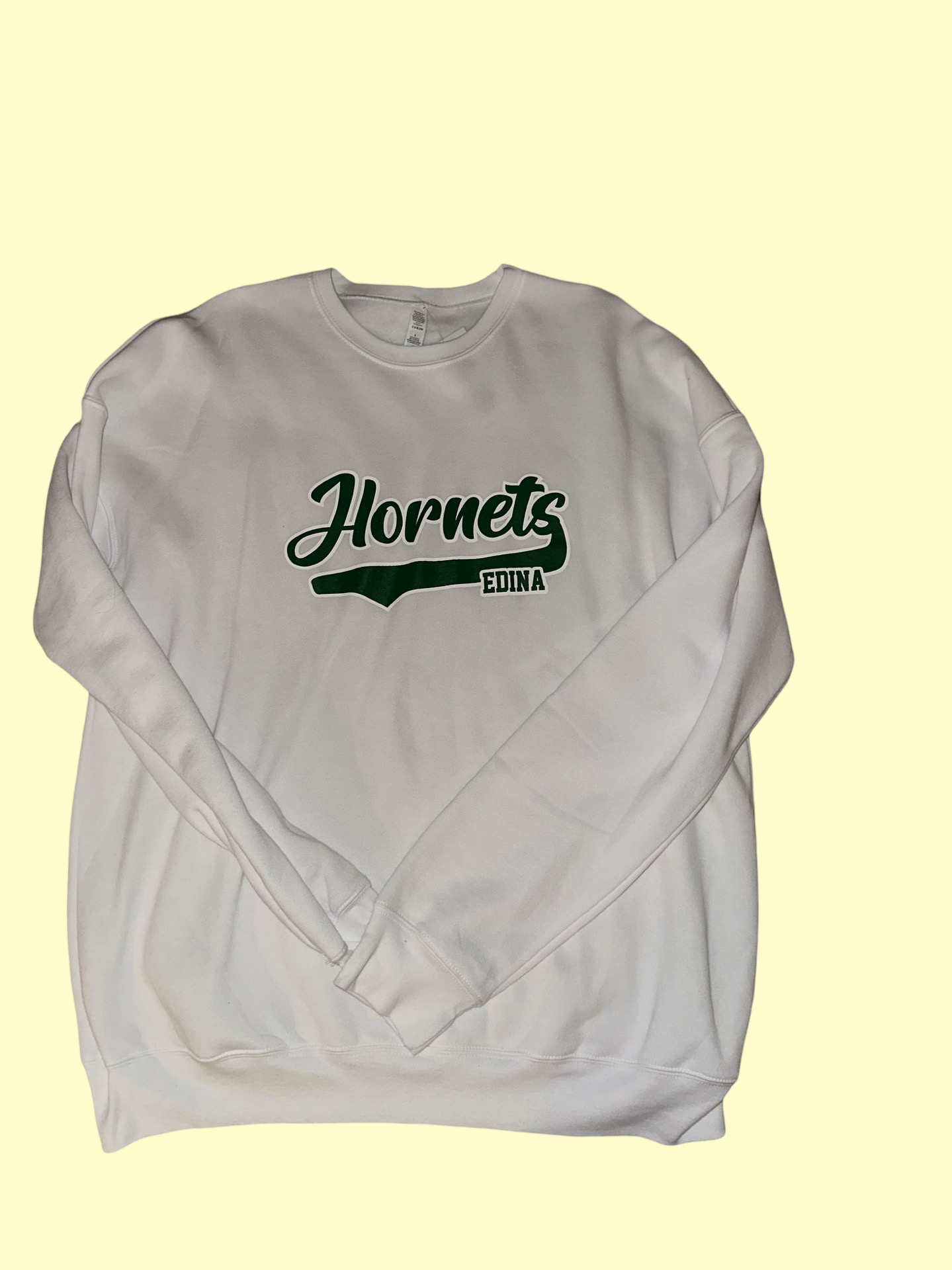 White Crewneck Adult L