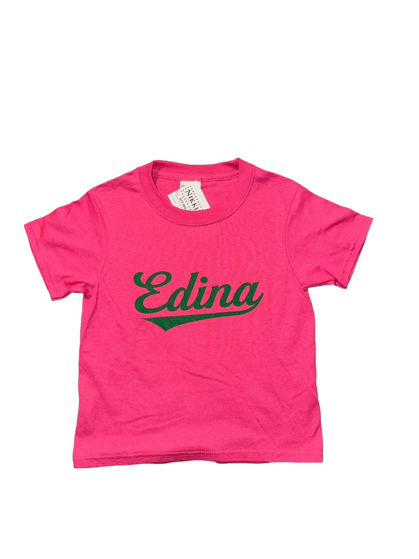 Youth Edina Raspberry Pink T XS & S