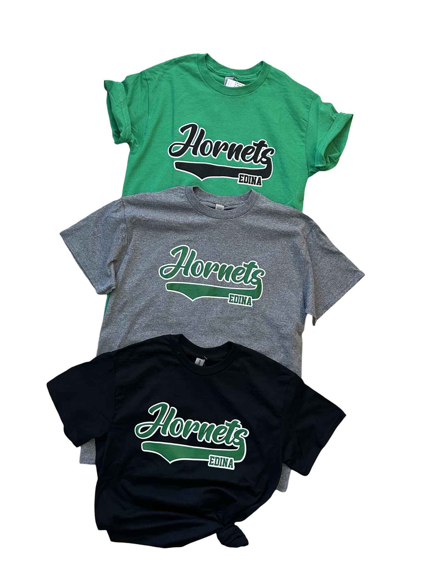 Hornets Adult Grey T