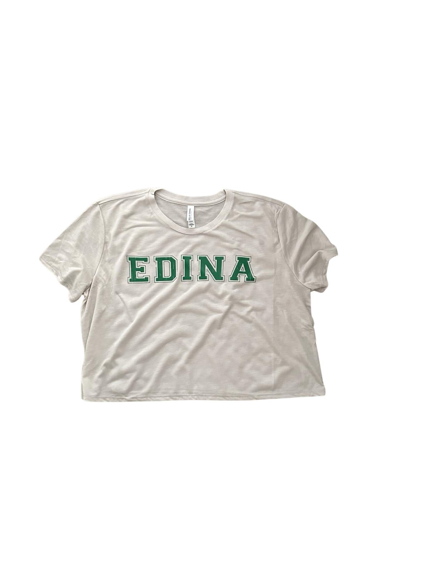 Bella Crop T Green Edina
