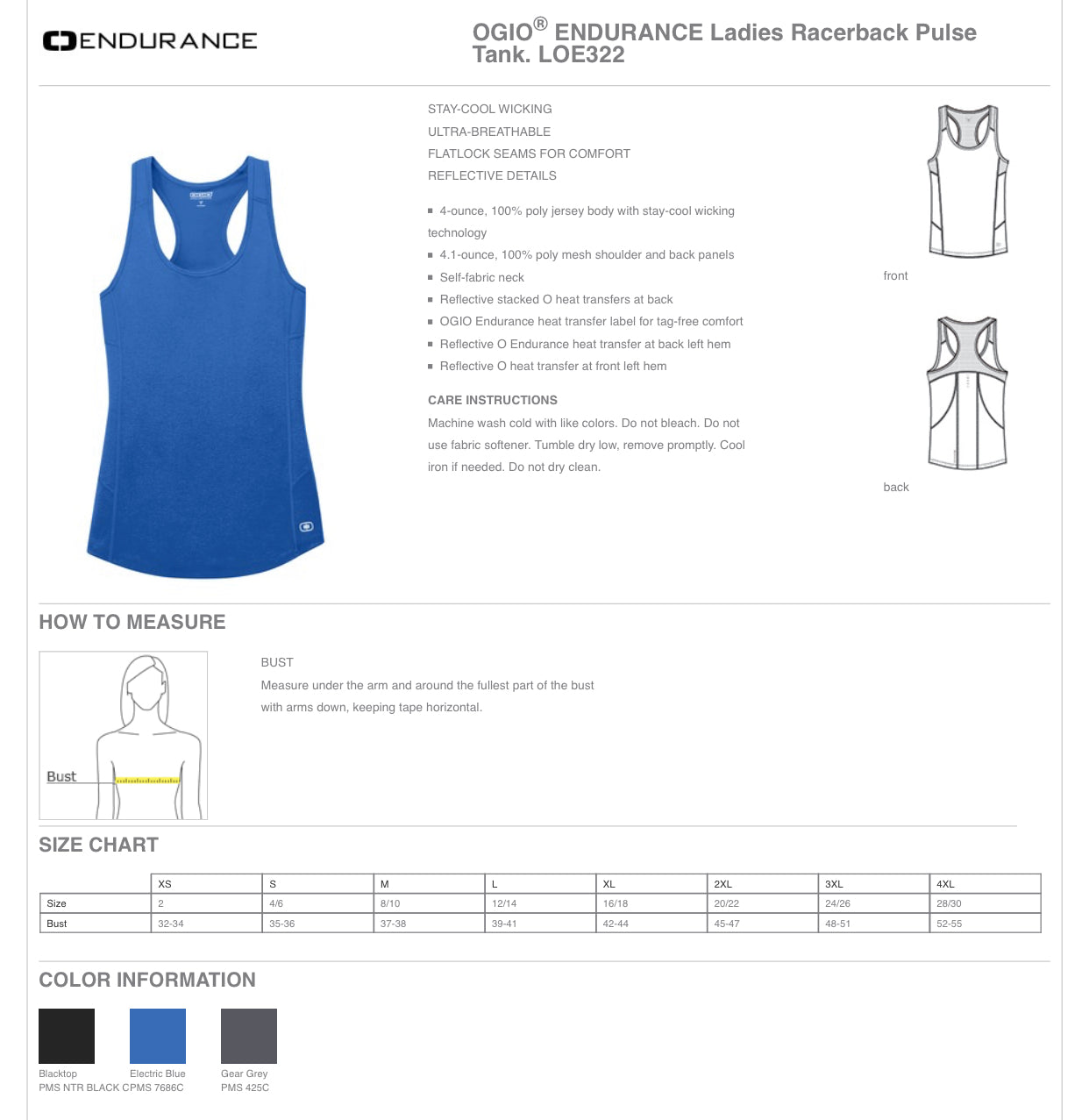 HD Ladies Tank
