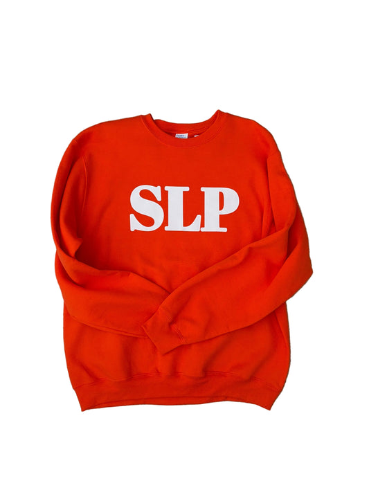 Bold SLP Adult Orange or Black Crewneck