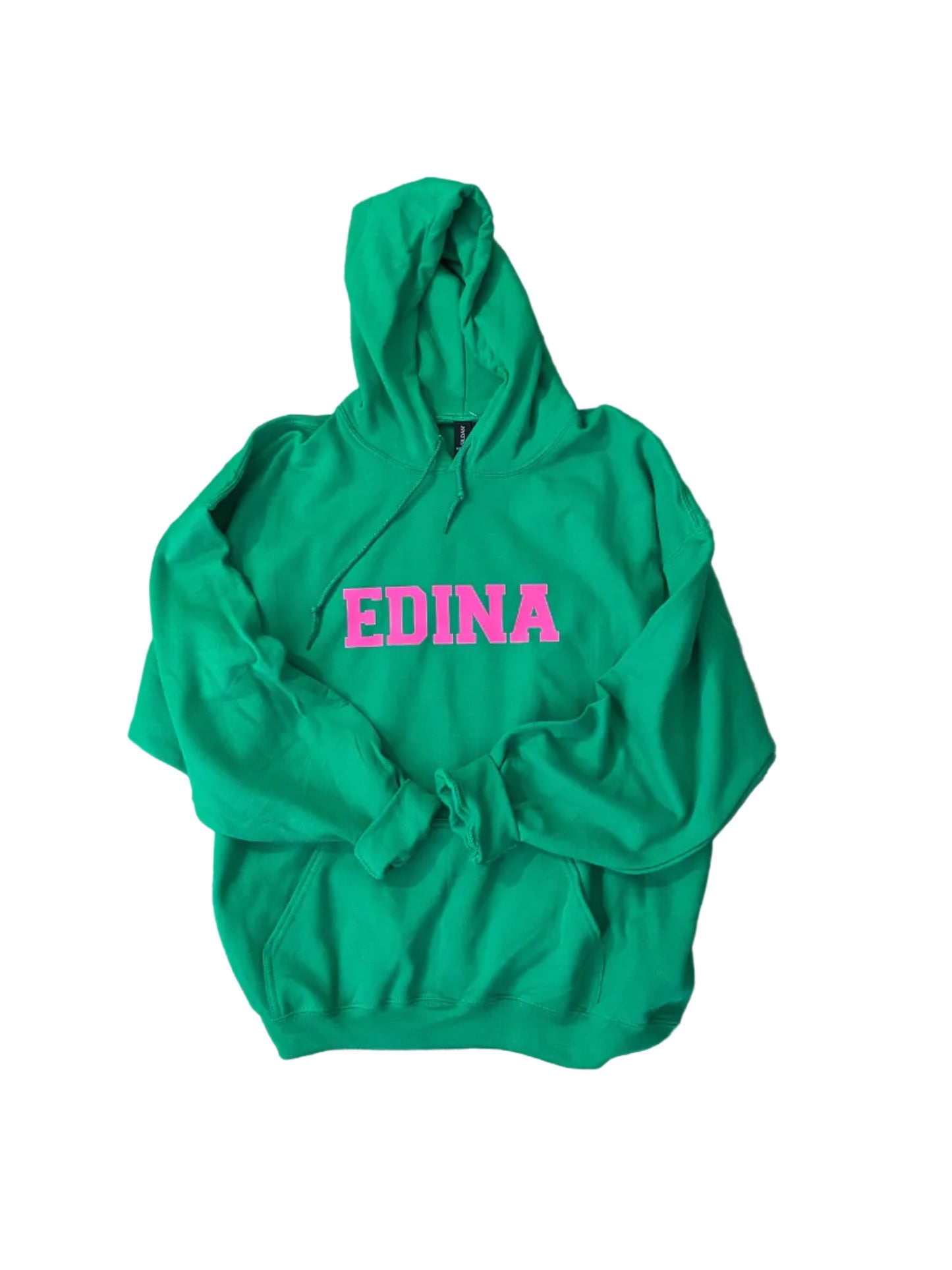 Hot Pink Edina Adult Green Hoody