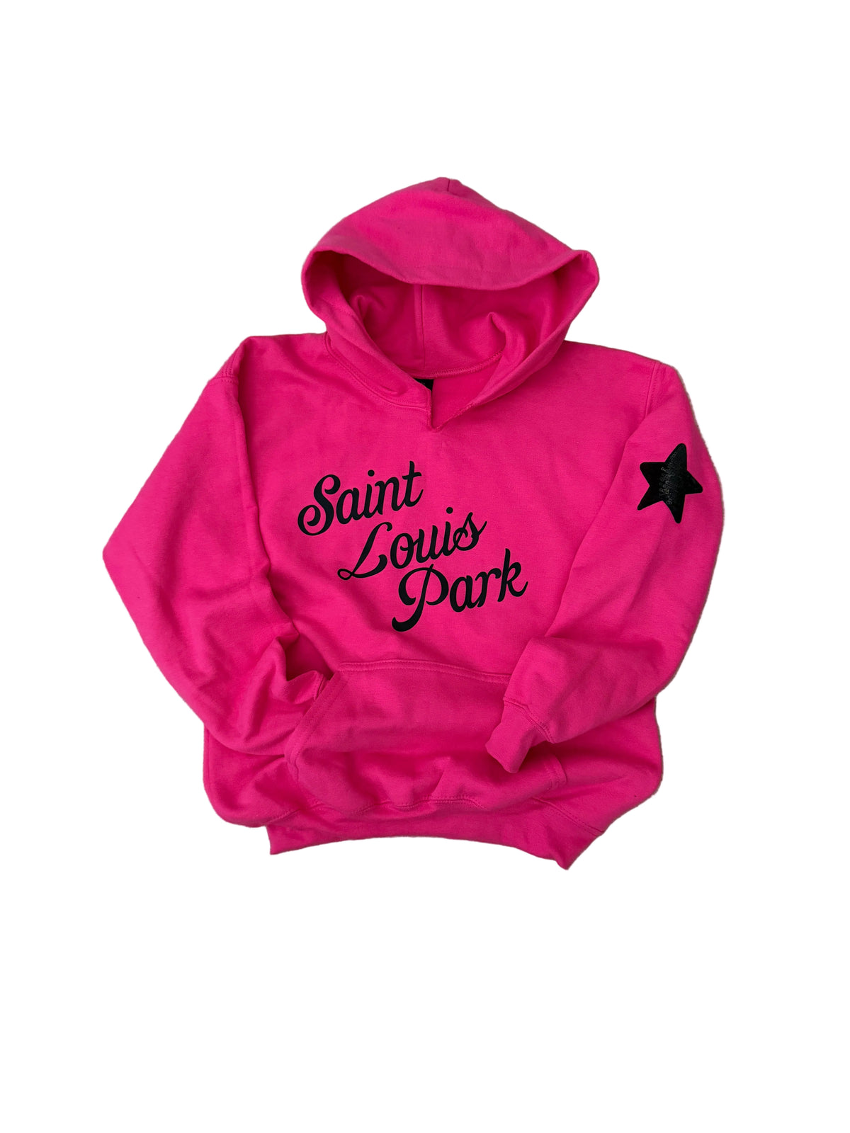 Saint Louis Park Script Youth V-neck  Gildan Hoody
