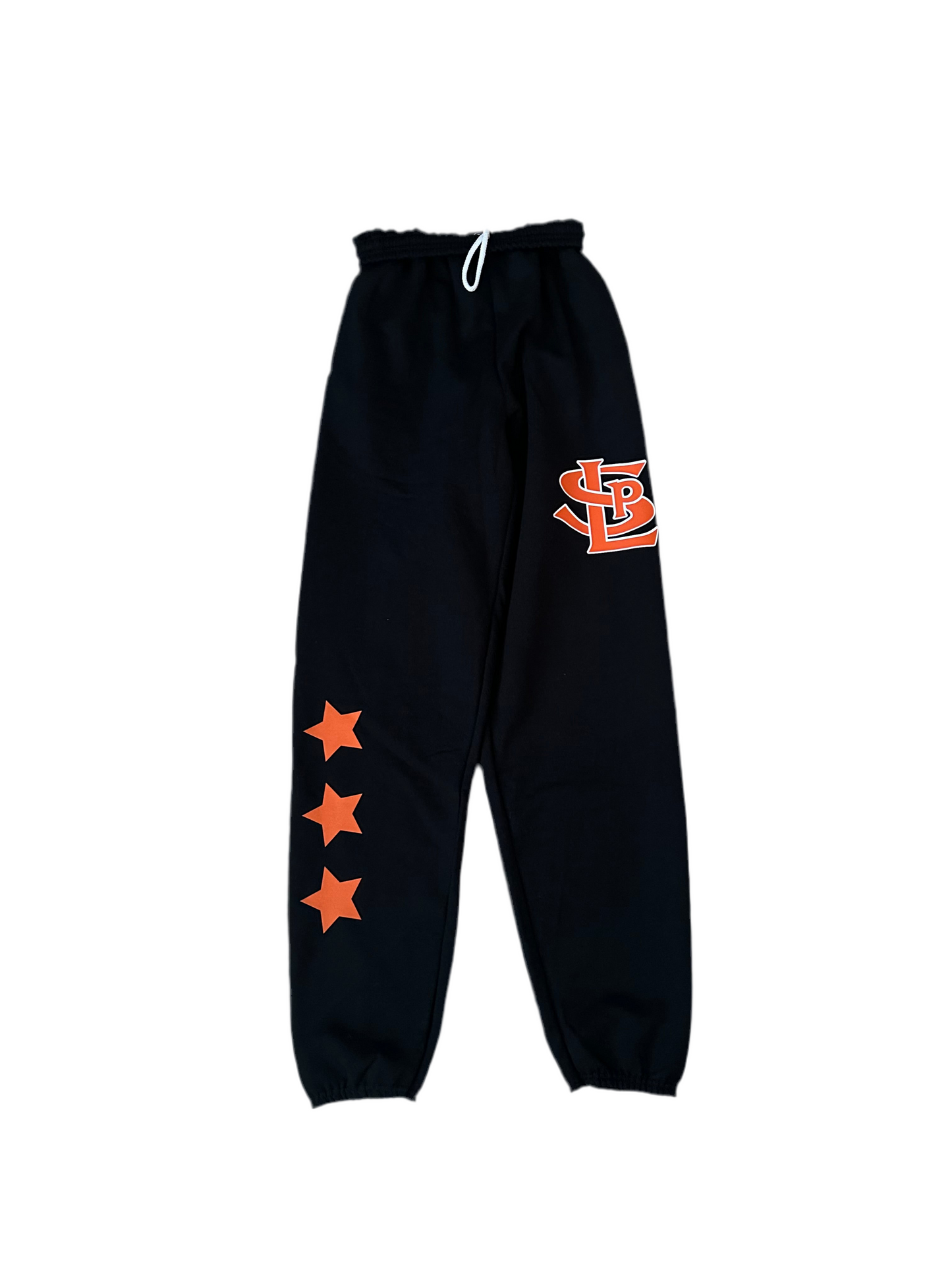 Adult & Youth Black Sweatpants SLP Logo + Stars or without
