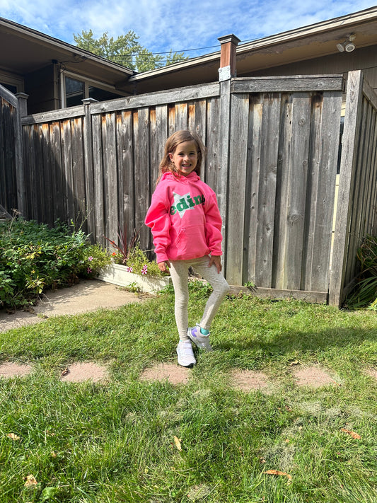 Youth Neon Pink Star Edina