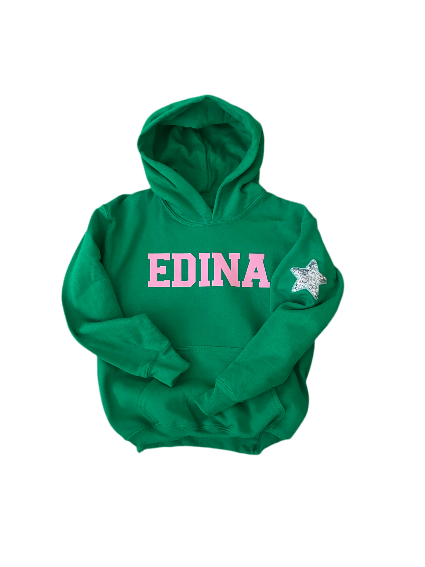 Pink Edina Hoody Youth 1-Small