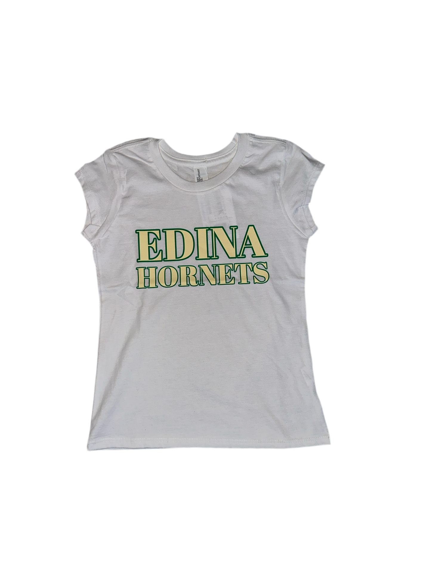 Edina Hornets Girls Cut T white