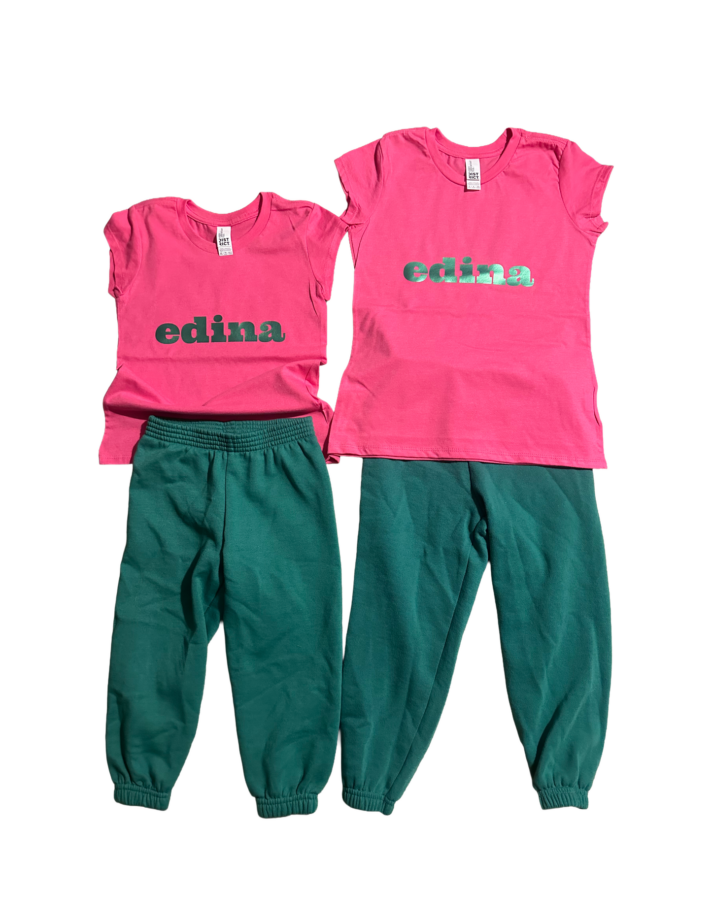 Tiny Girls cap sleeve t glittery edina 3-XS 1-S