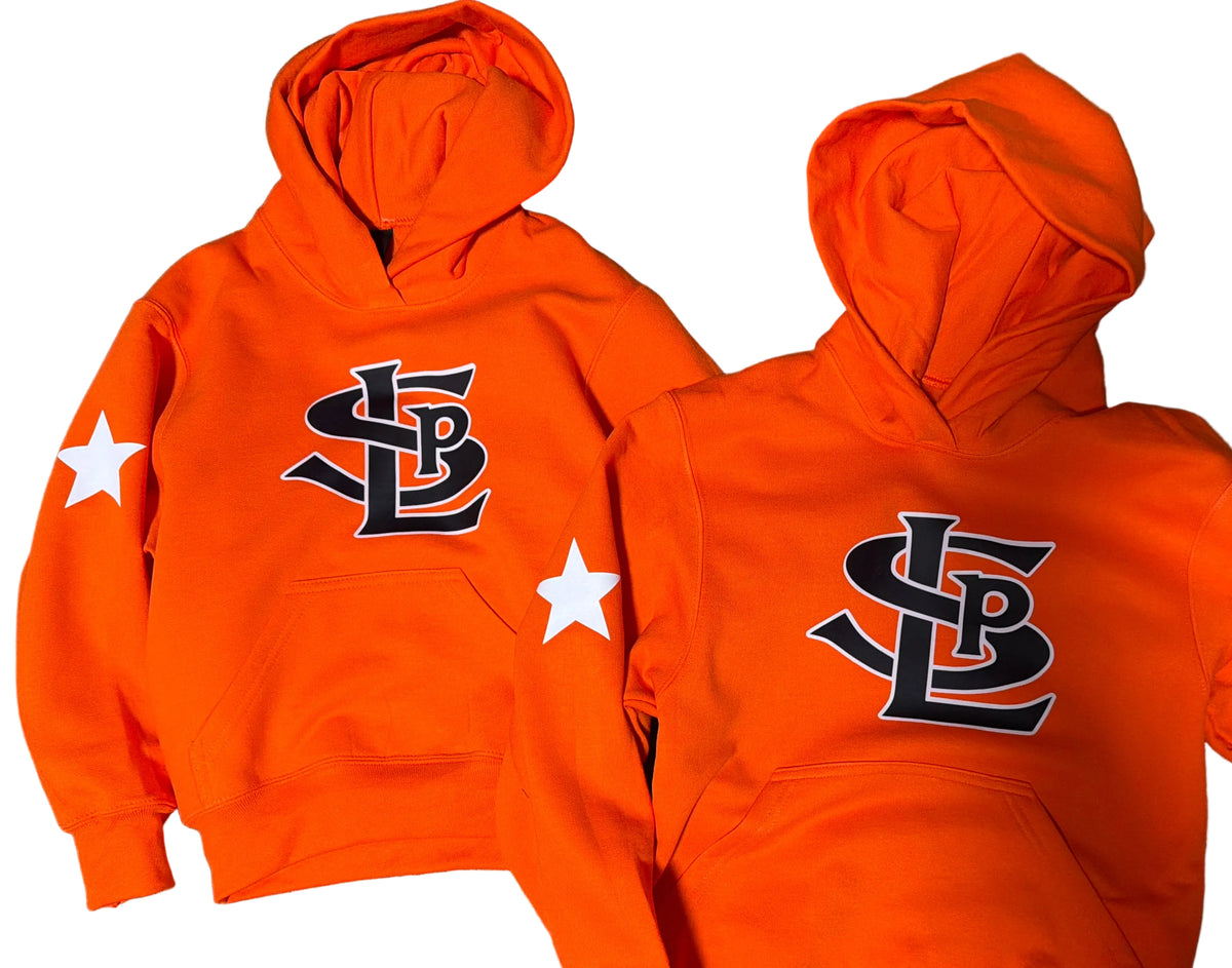 SLP Logo Star on sleeve Youth + Adult Hoody