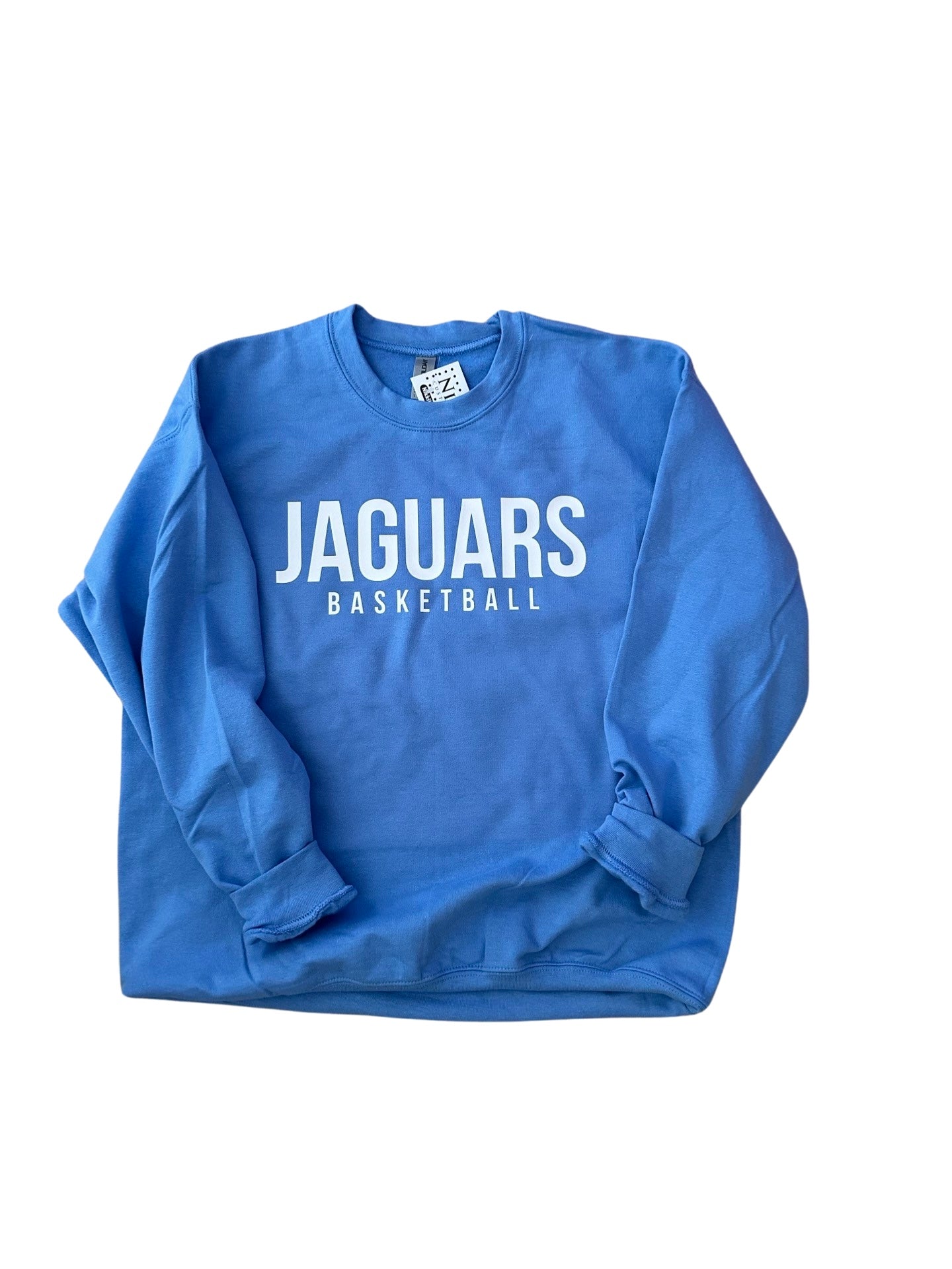 Jaguars Basketball Adult Crewneck