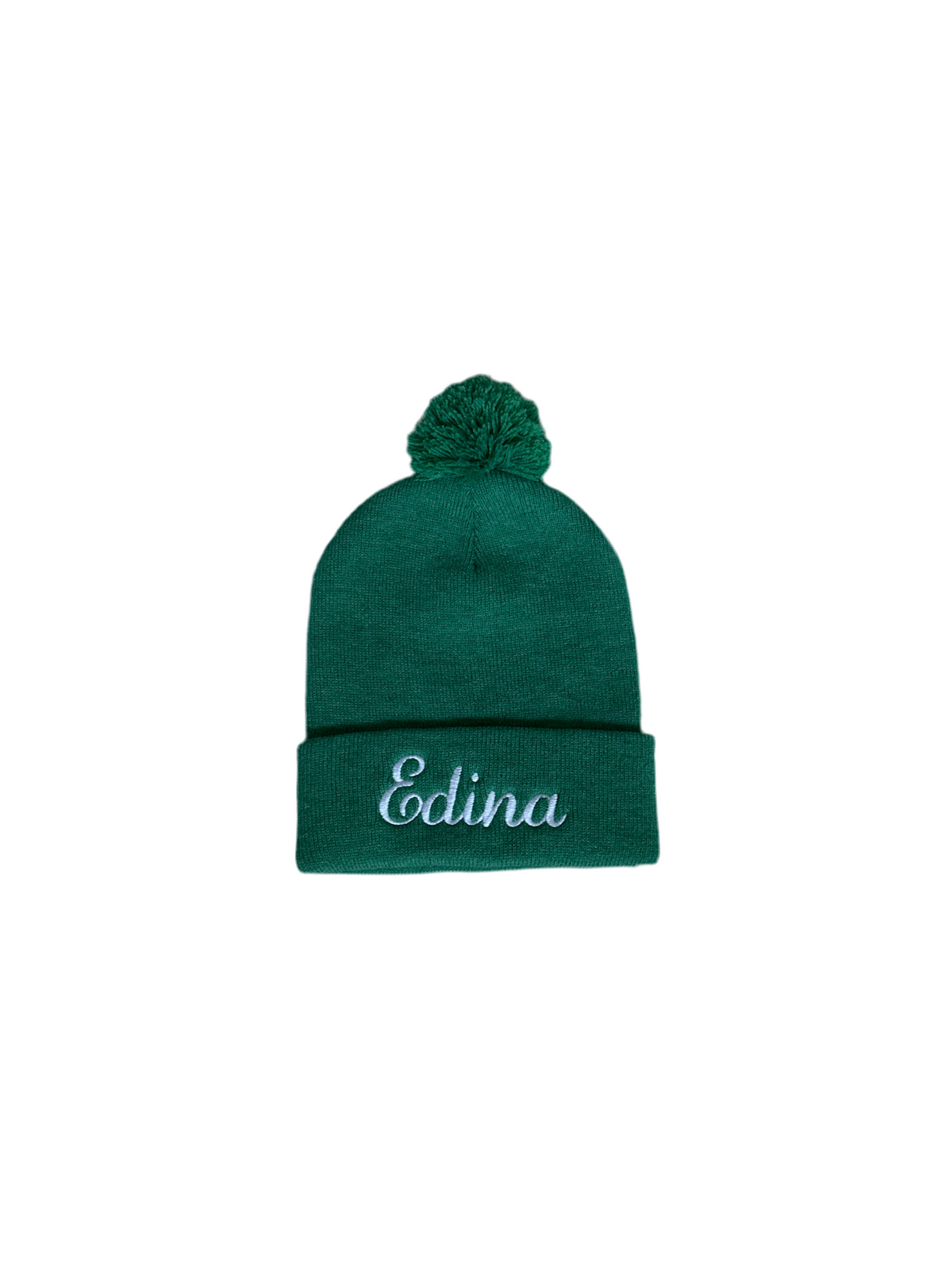 Edina Script Pom Hat
