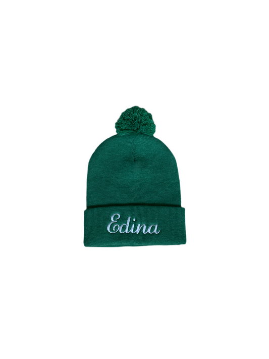Edina Script Pom Hat