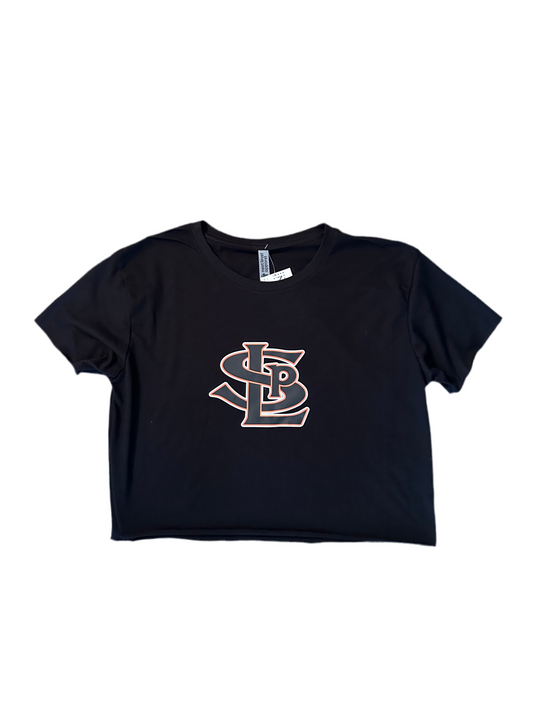 Super thin & soft Adult Crop T Big SLP logo