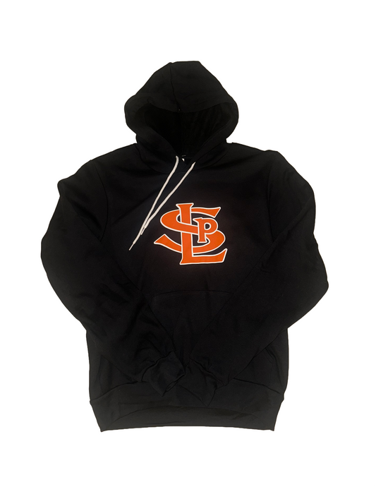 Soft Bella Adult Black Hoody SLP Orange