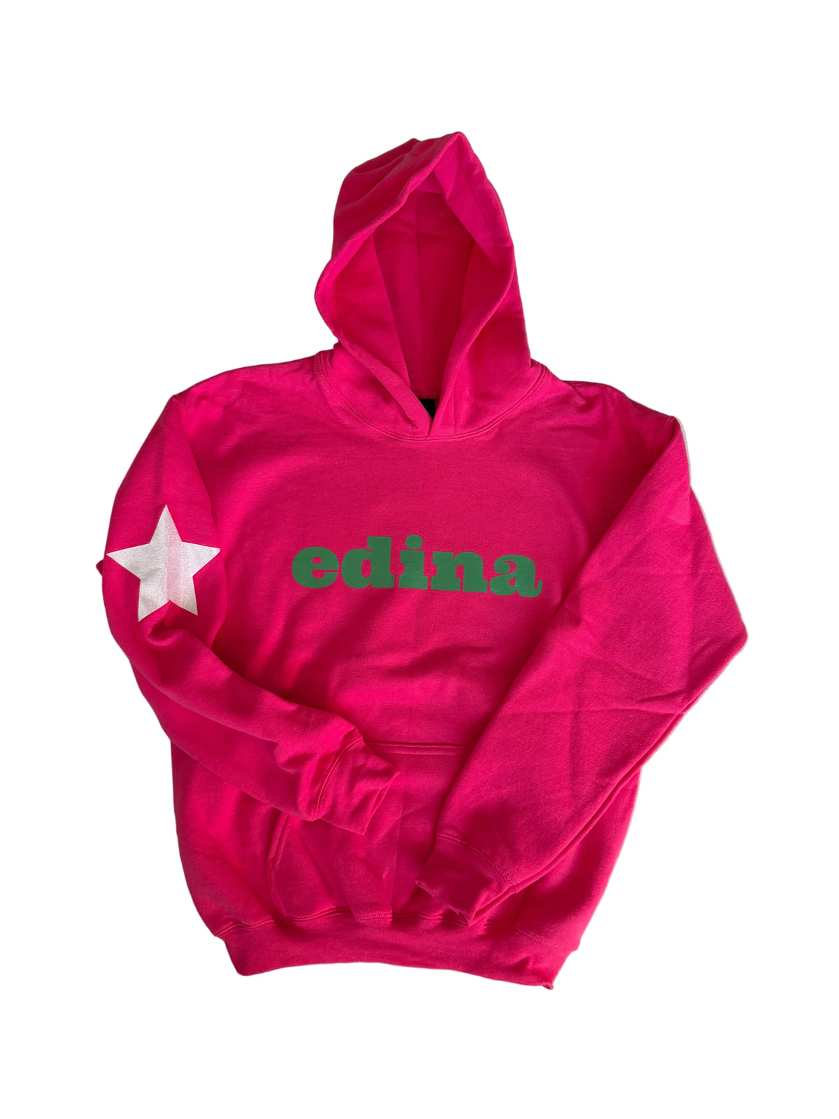Metallic edina youth pink hoody