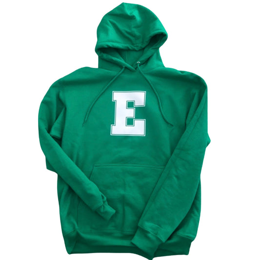 Big E Green Hoody Youth + Adult