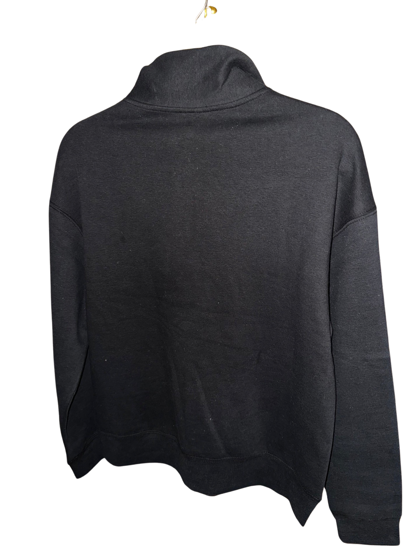 Women’s Black 3/4 Zip Embroidered E