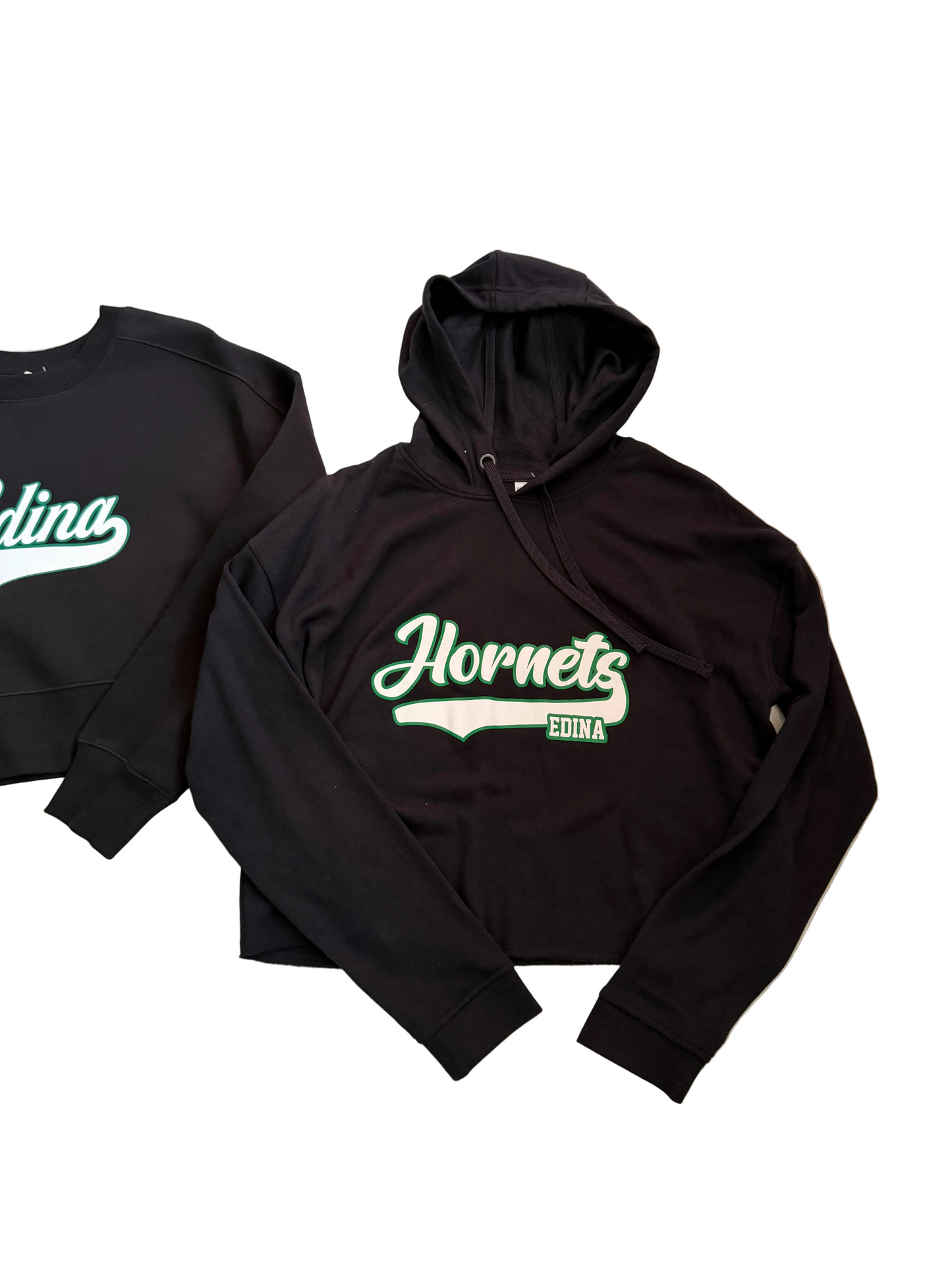 Light Cotton Crop Hoodie